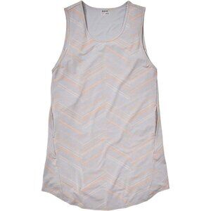 MARMOT Estel Dress Short Sleeve Steel Onyx Chevron Dots XS - New